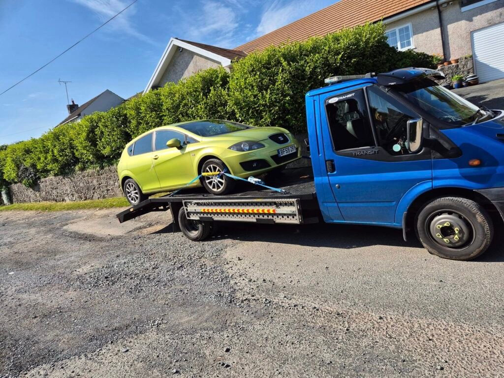 Car recovery in Pembrokeshire