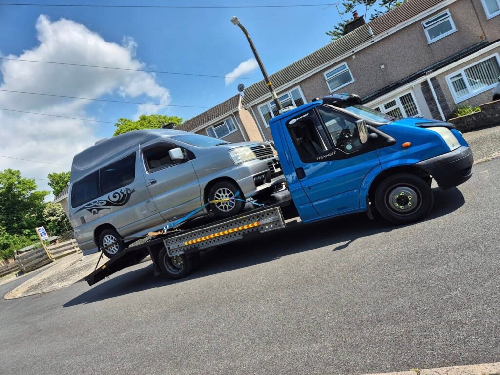 car recovery in Pembrokeshire